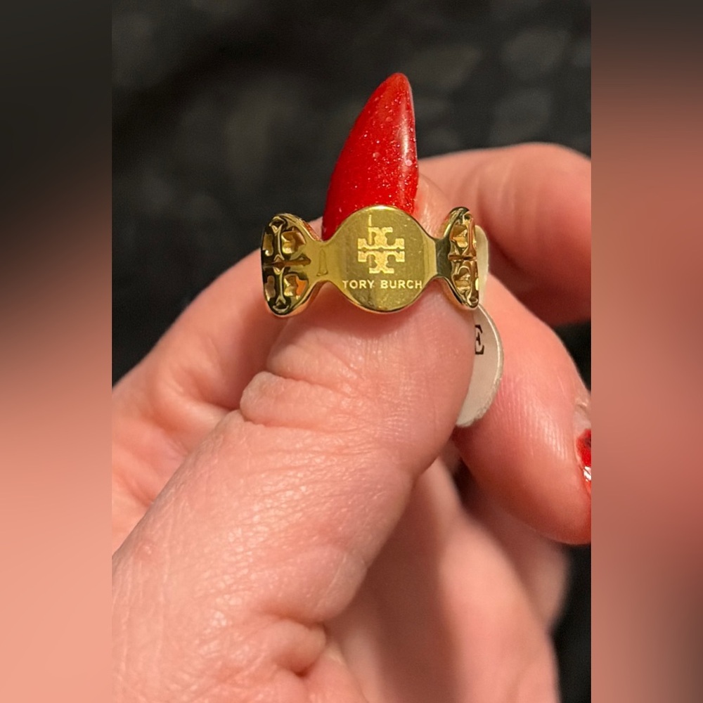 Luxury Stainless Steel Gold Ring